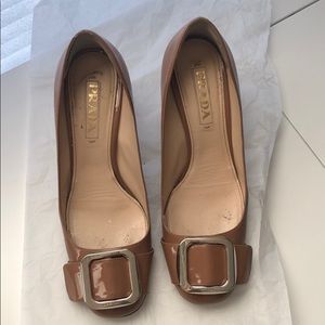 Authentic Prada leather shoes